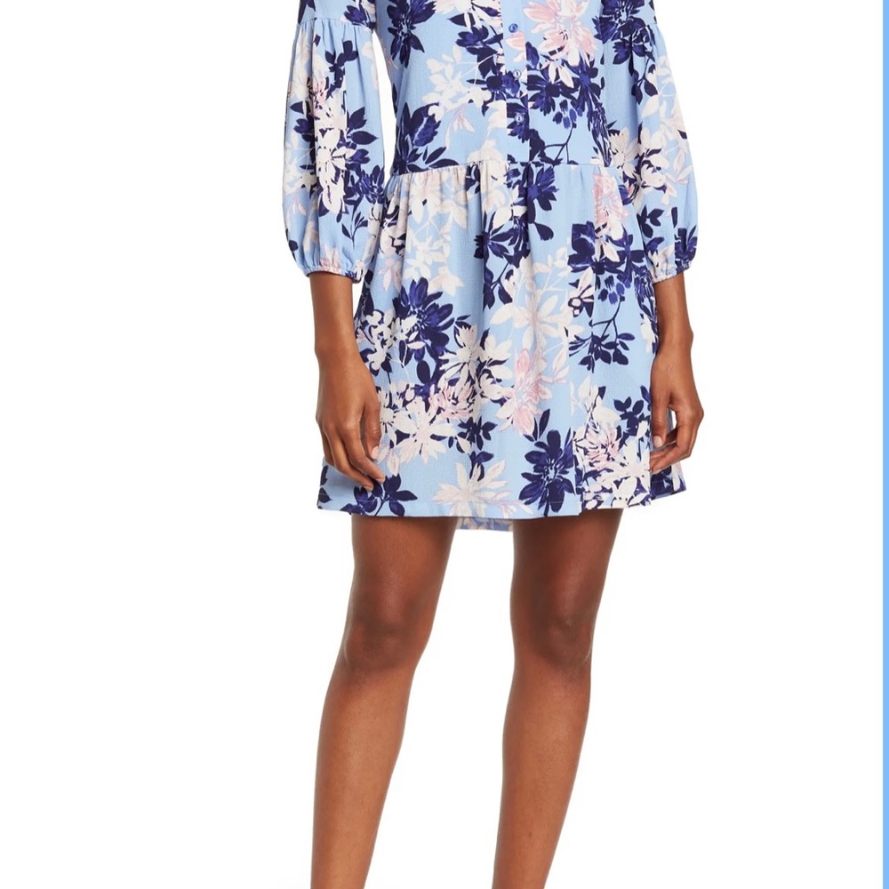 Vince Camuto floral button front dress – NEW - Picture 2 of 7